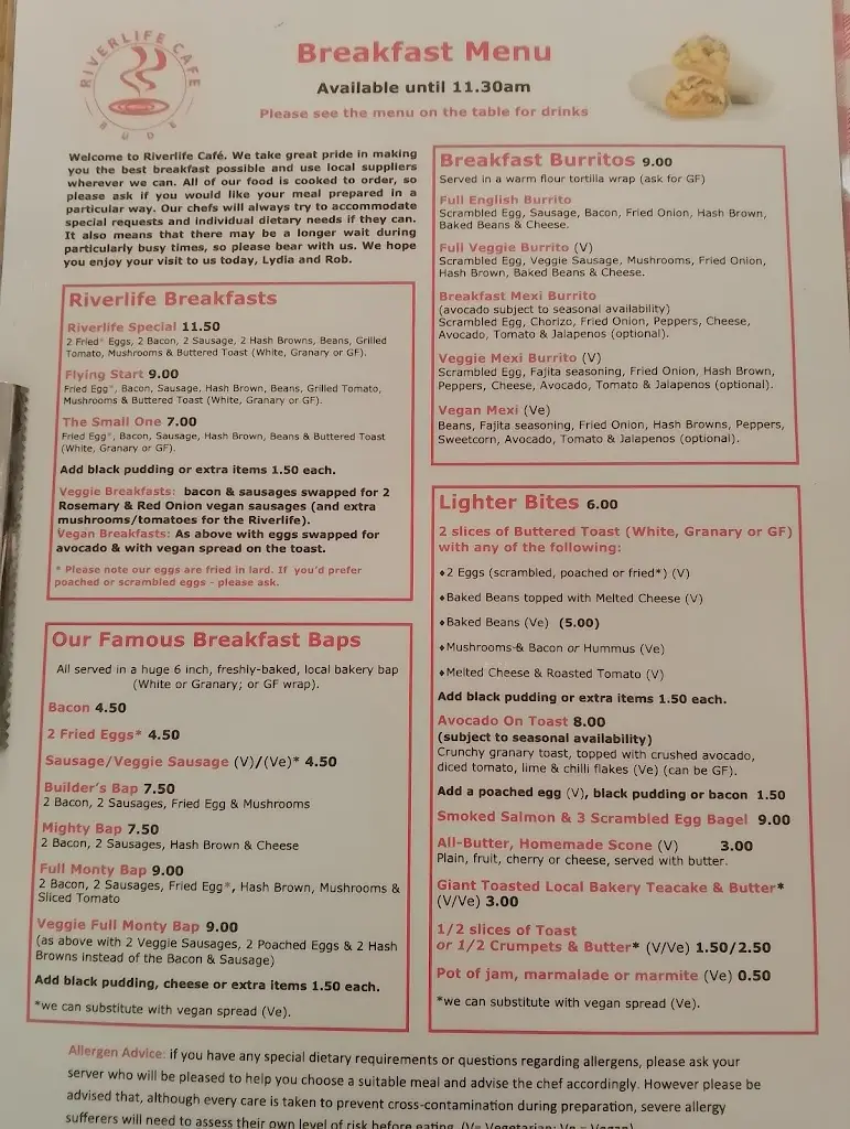 Menu_Riverlife Cafe_Bude_image_4