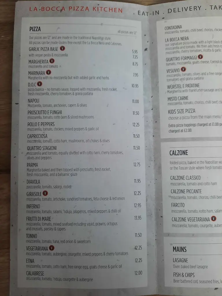 Menu_La Bocca Pizza Kitchen_Bude_image_4