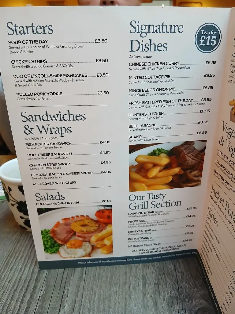 Menu_The Duck and Drake Bar and Restaurant_Burgh le Marsh_image_1