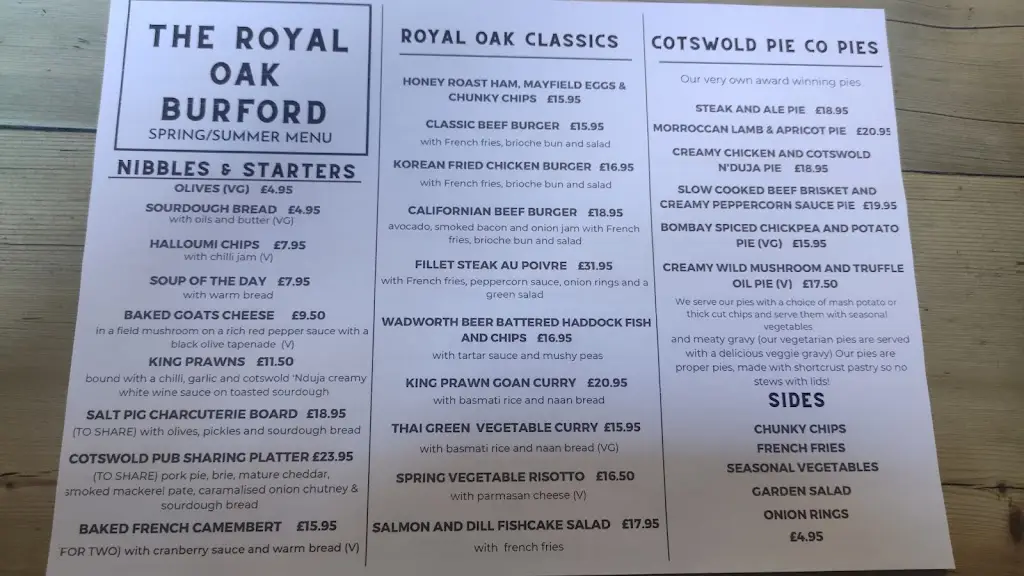 Menu_The Royal Oak_Burford_image_4