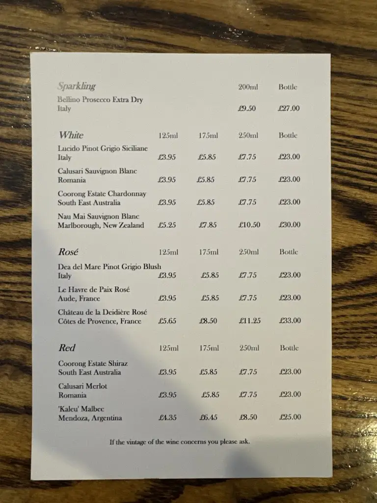Menu_The Mermaid Inn_Burford_immagine_1