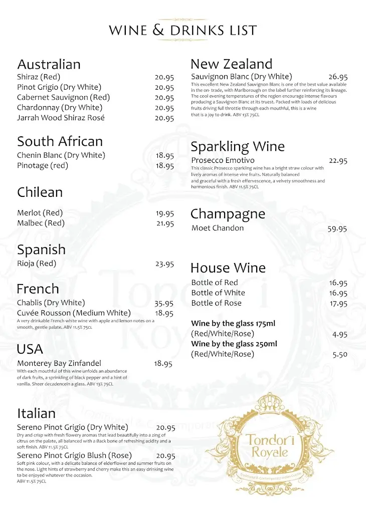 Menu_Tondori Royale_Burnage_image_4