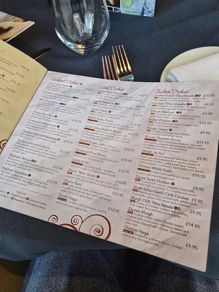 Menu_Zaynes Indian Cuisine_Bulkington_image_1