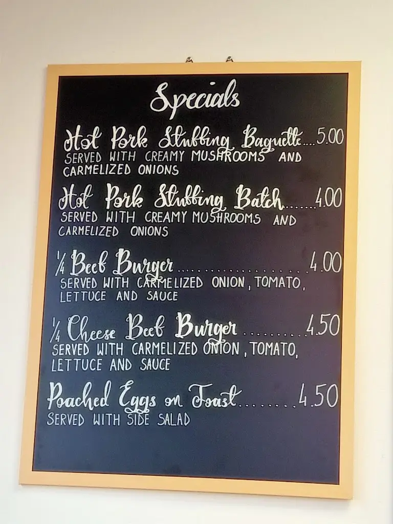 Menu_The Village Cafe Bulkington_Bulkington_image_2
