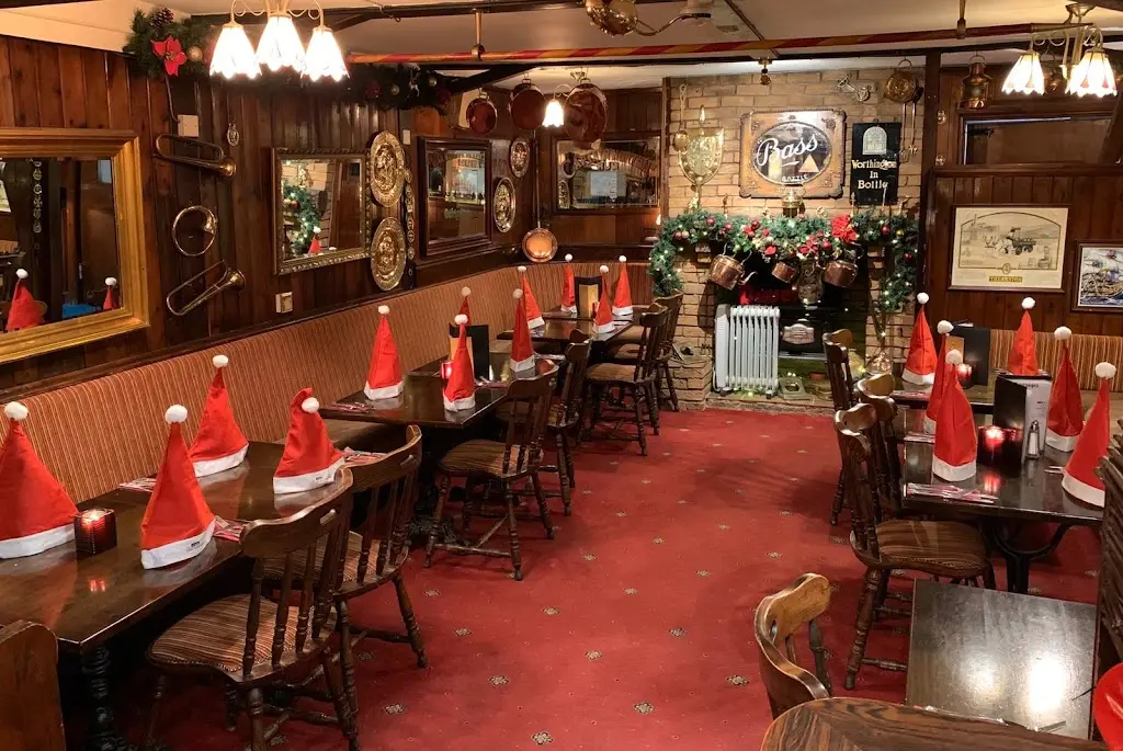 The Greyhound Inn restaurant in Bulkington