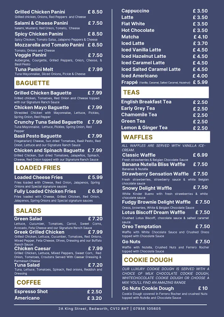 Menu_Cafe Lamees_Bulkington_image_1