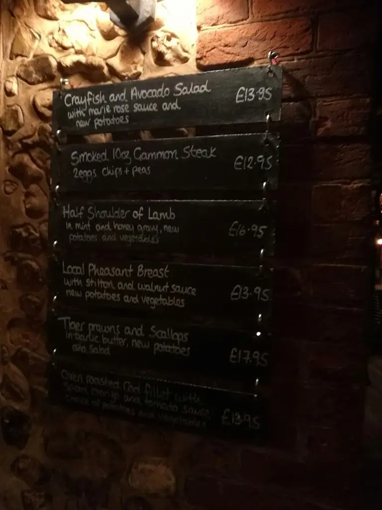 Menu_The Sun Inn_Alton_immagine_3