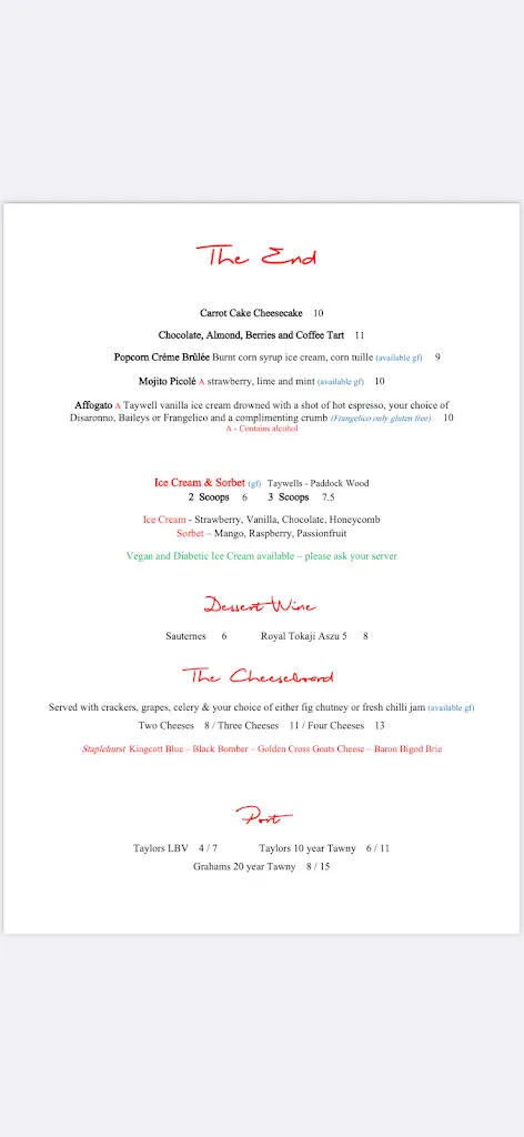 Menu_The Butcher's Block Pub_Burham_immagine_2