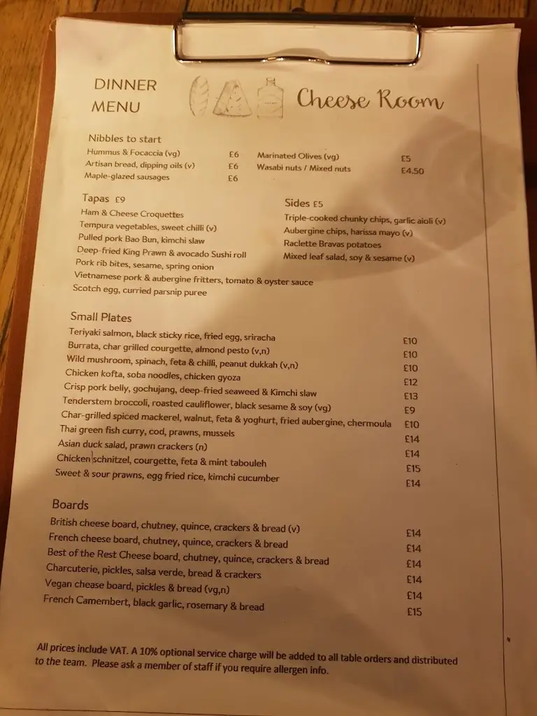 Menu_The Cheese Room Botanicals_Burham_image_3