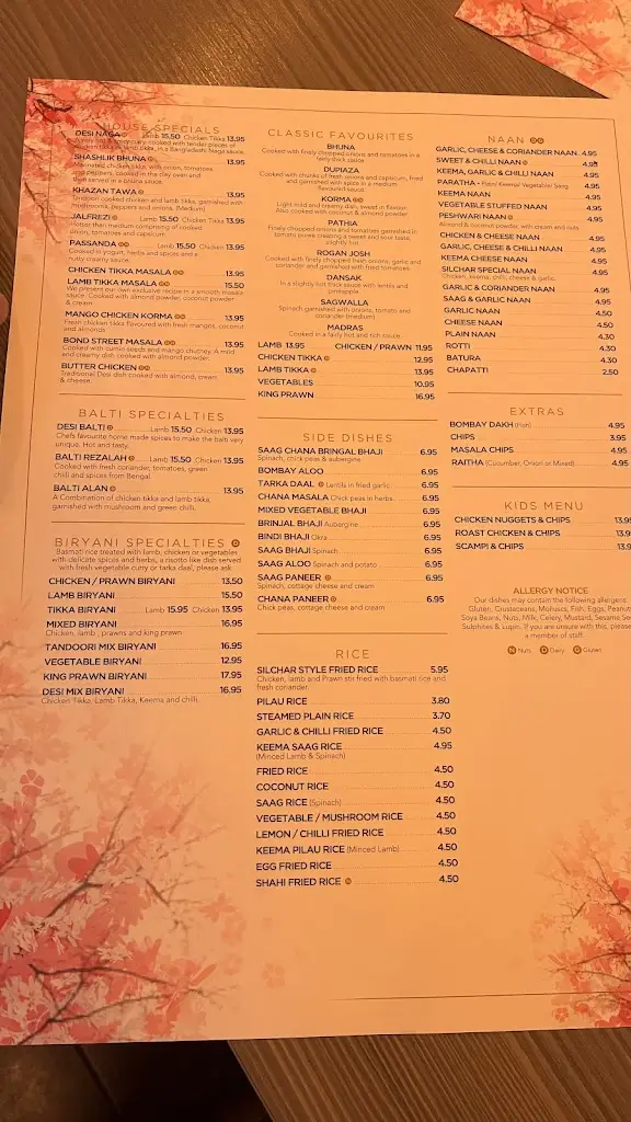 Menu_Silchar Indian Dining_Burbage_image_1