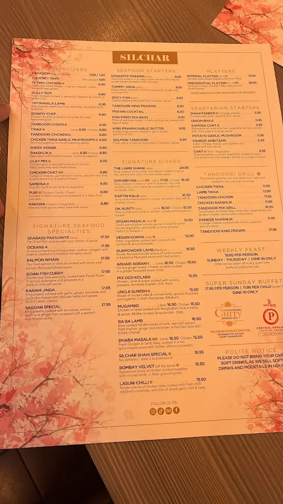 Menu_Silchar Indian Dining_Burbage_image_2