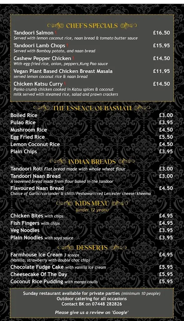 Menu_BK's SaAnu-Inn_Burbage_image_4