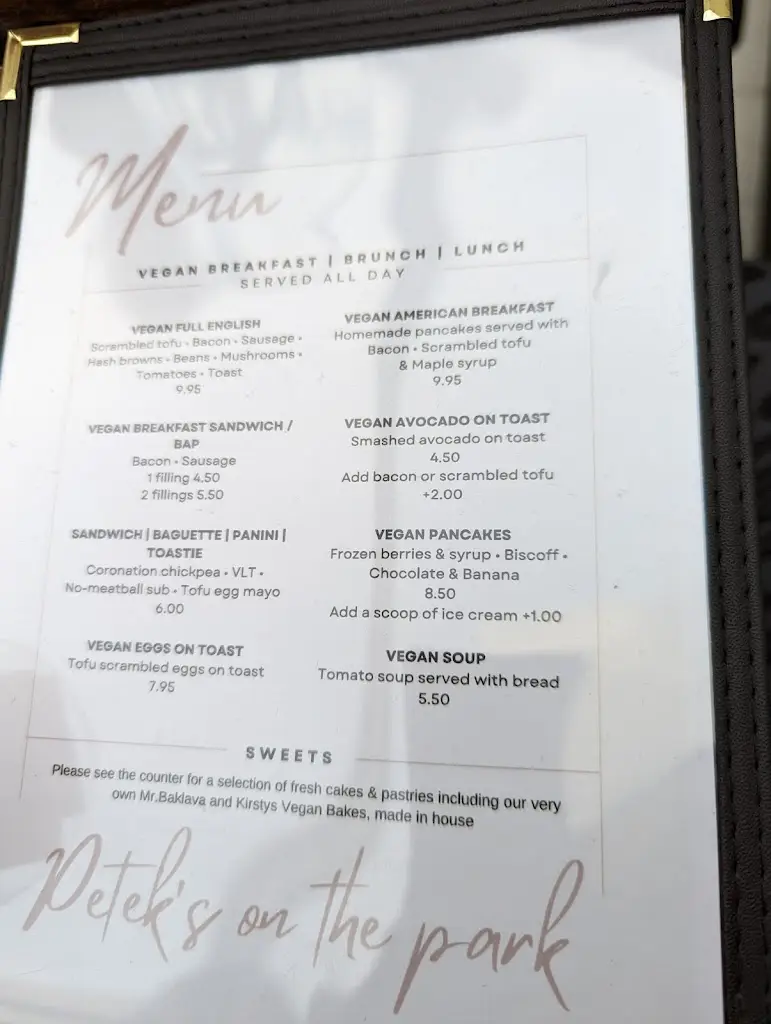 Menu_Petek's on the Park_Burgess Hill_image_3