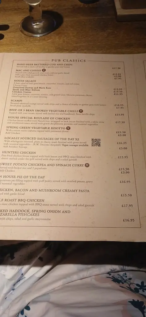 Menu_The Prince of Wales Ampthill_Ampthill_image_3