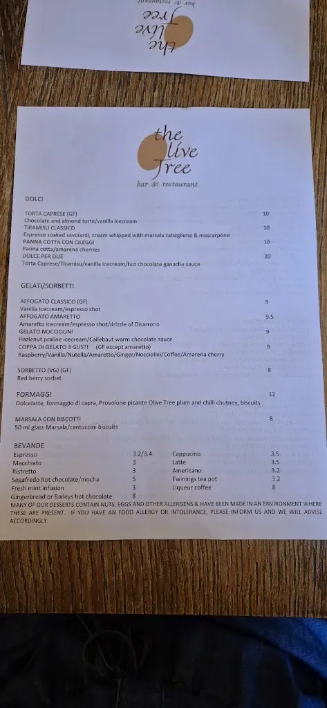 Menu_The Olive Tree_Bungay_image_2