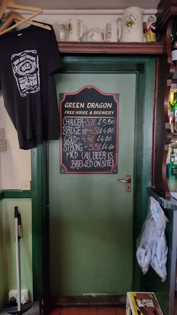 Menu_Green Dragon_Bungay_immagine_4