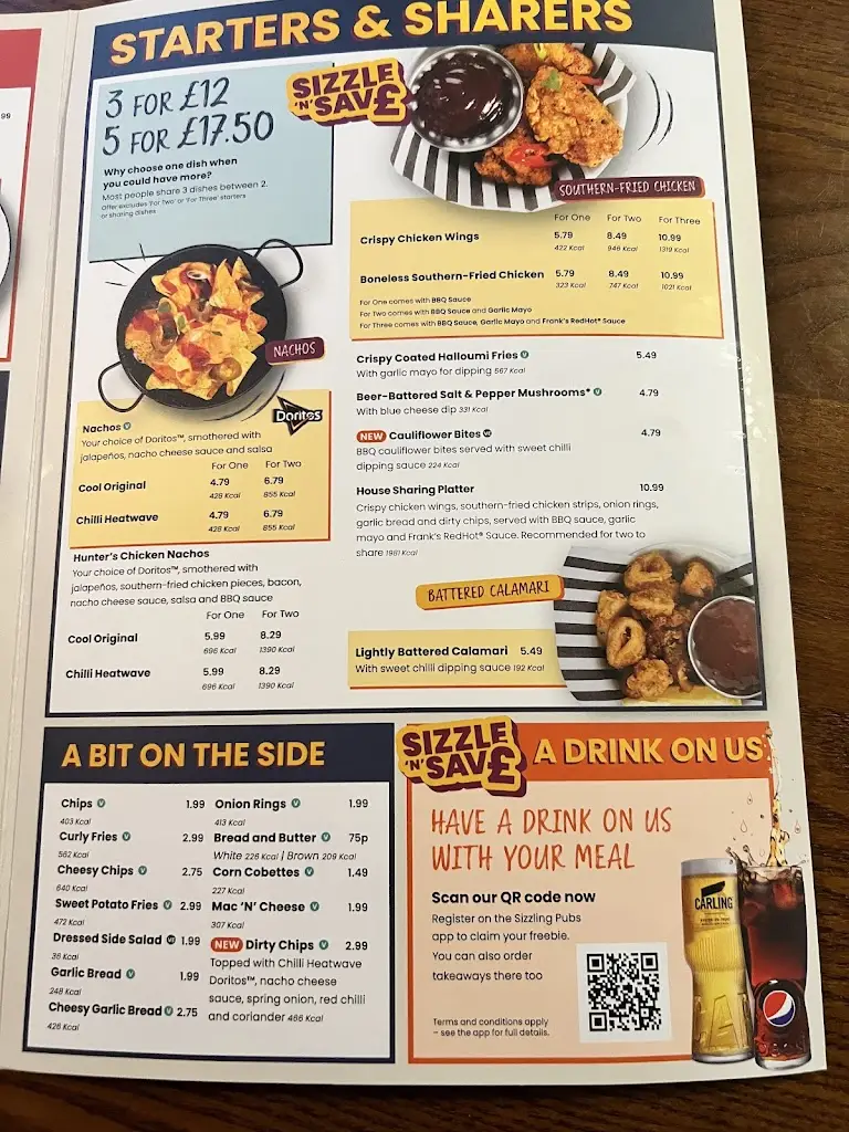 Menu_The Treacle Mine_Bulphan_image_1