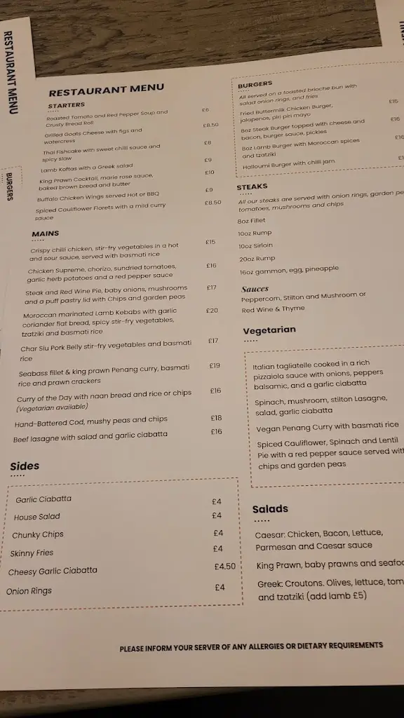 Menu_The Nelson Inn_Burntwood_image_2