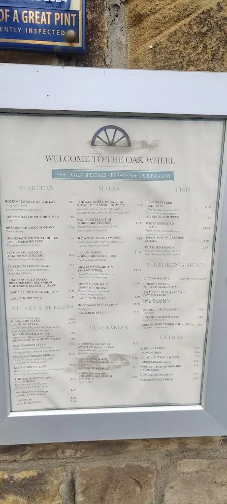 Menu_The Oak Wheel Pub_Burniston_image_2