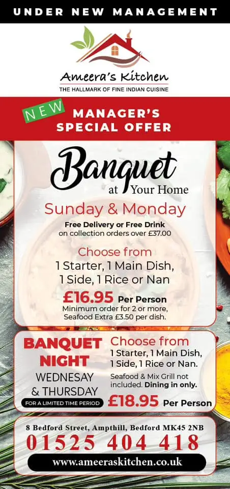 Menu_AMEERA'S KITCHEN_Ampthill_image_4