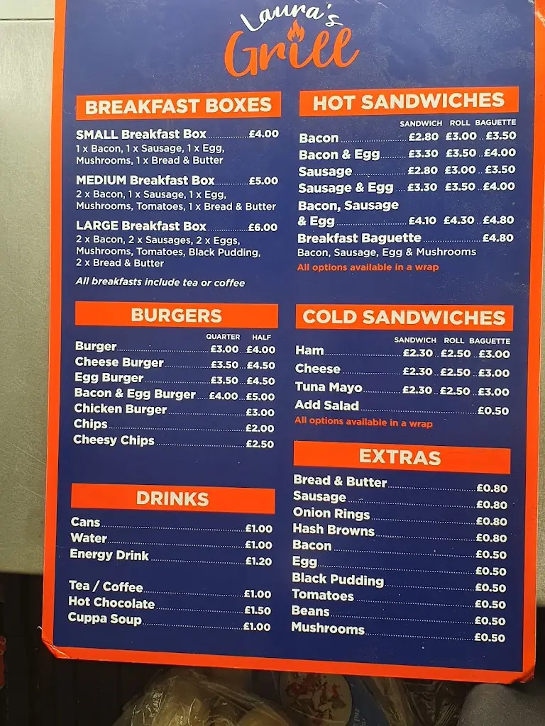 Menu_Laura's Grill_Ampthill_image_1