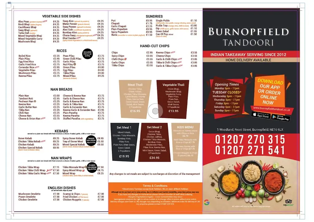 Menu_Burnopfield Tandoori_Burnopfield_image_2