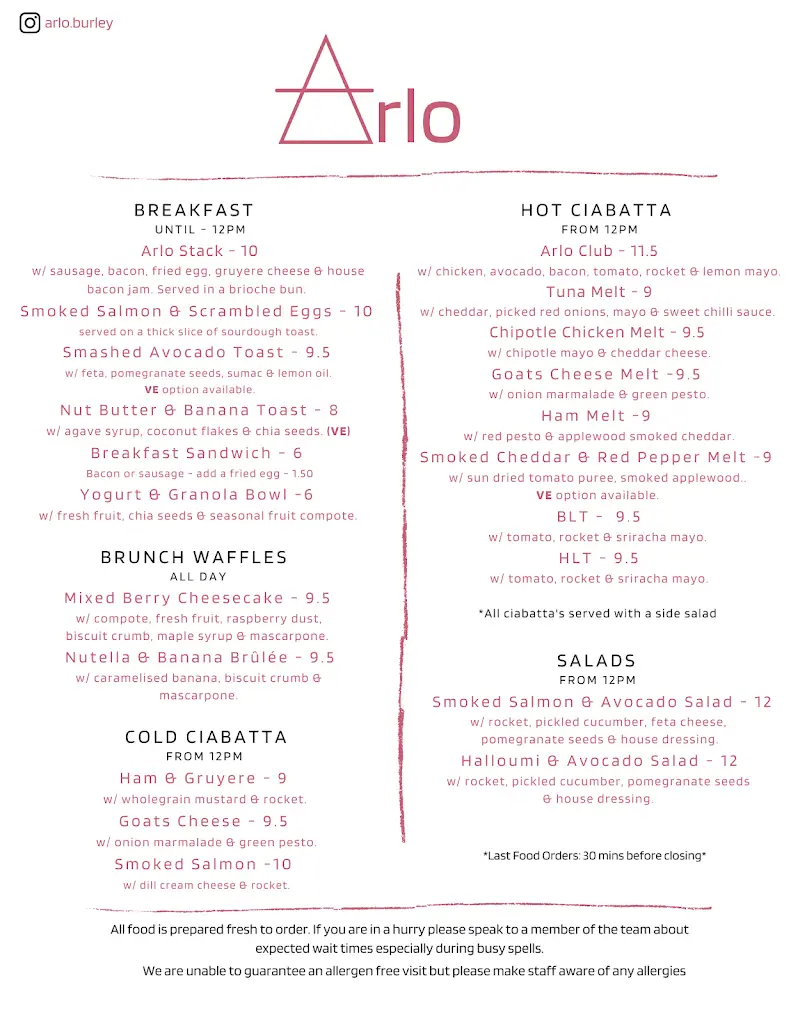 Menu_Arlo_Burley in Wharfedale_image_1