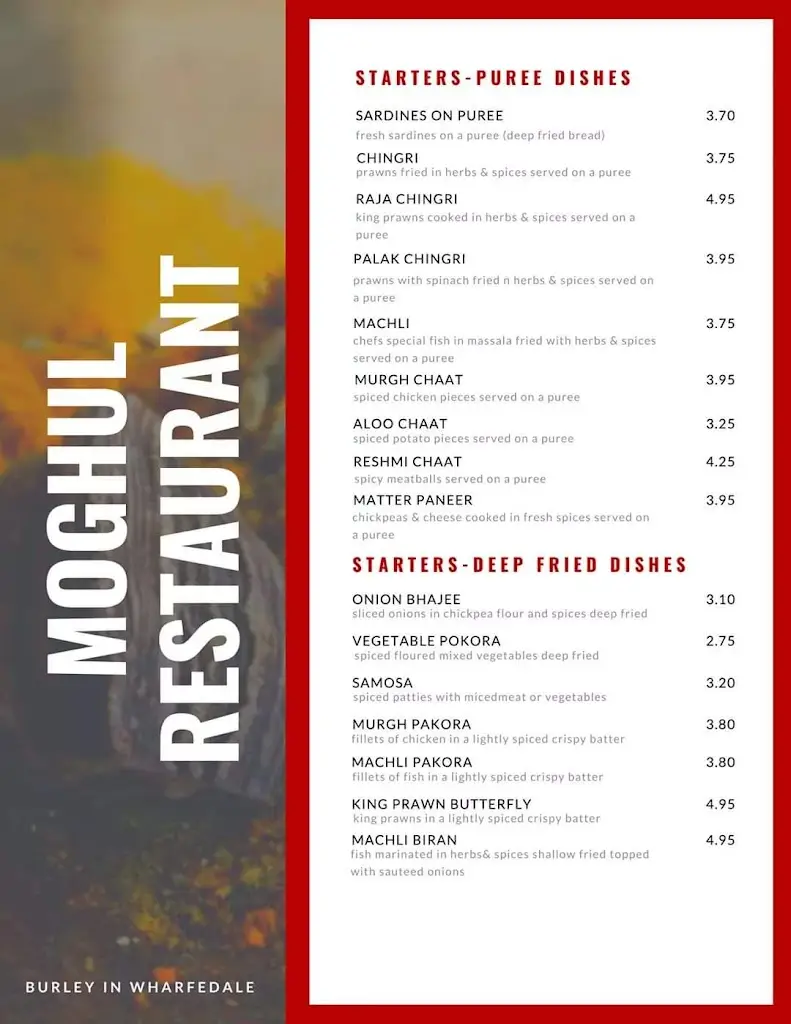Menu_Moghul Burley_Burley in Wharfedale_image_2