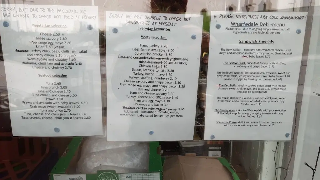 Menu_Wharfedale Deli_Burley in Wharfedale_image_1