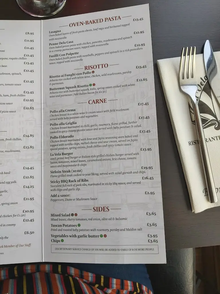 Menu_La Vela Ristorante_Burnham-on-Sea_image_4