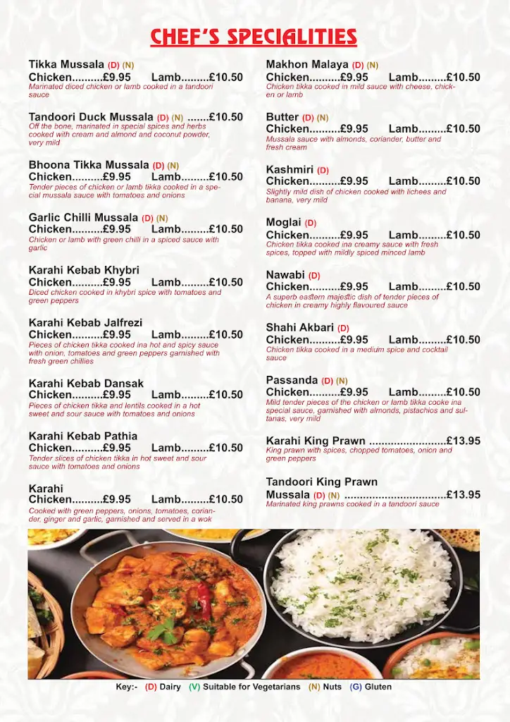 Menu_Chandni Indian Cuisine_Burnham-on-Sea_image_1