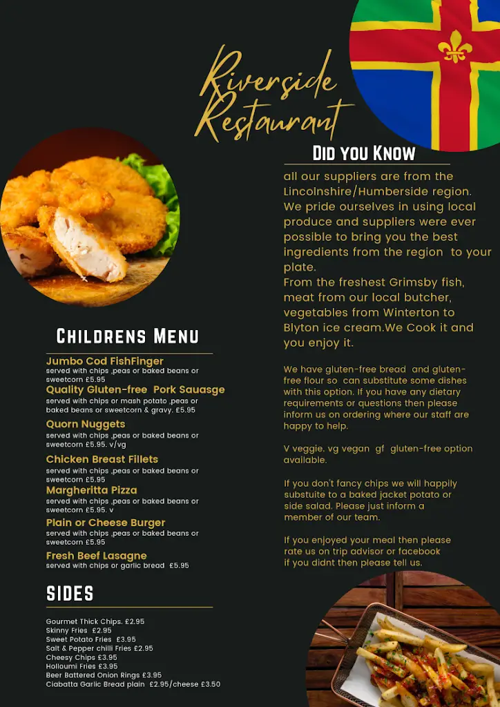 Menu_Riverside restaurant_Burton upon Stather_image_1