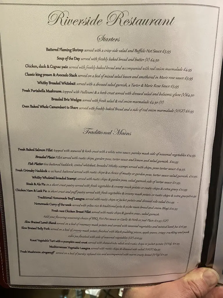 Menu_Riverside restaurant_Burton upon Stather_image_4