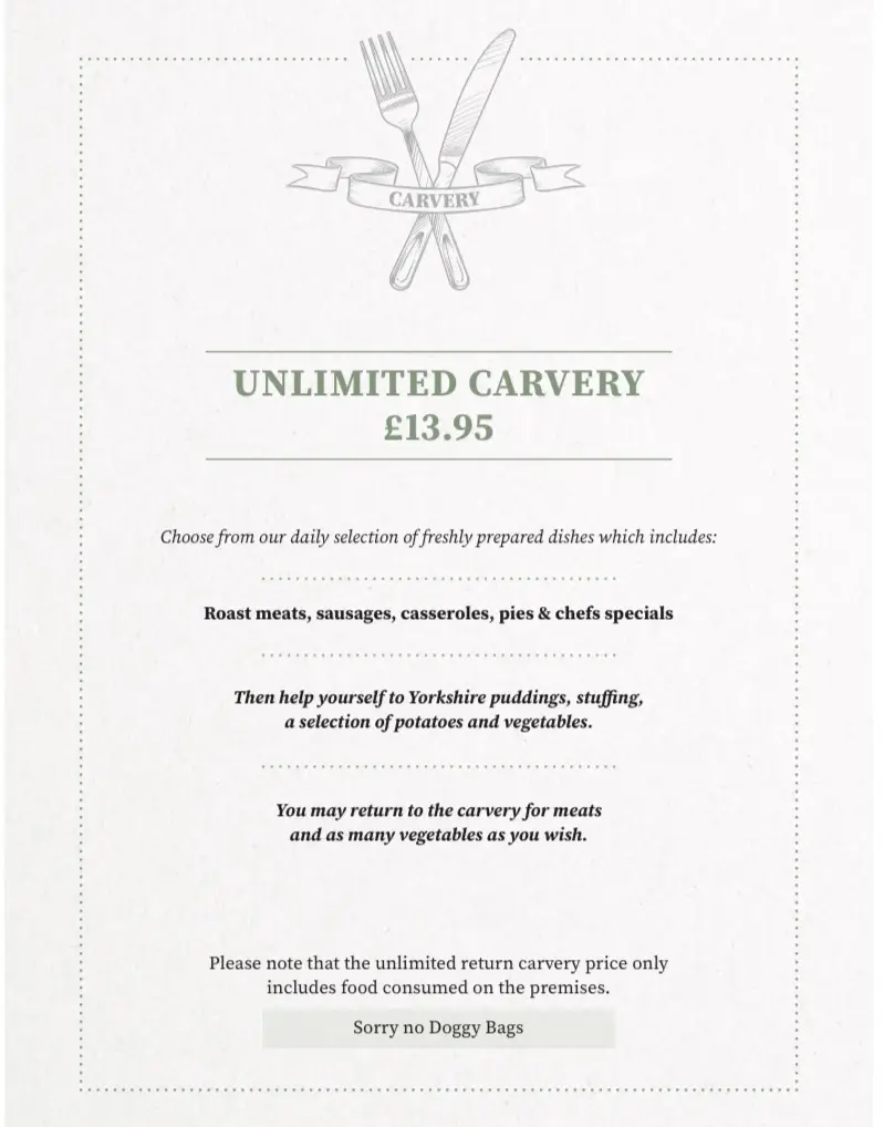 Menu_The Sheffield Arms_Burton upon Stather_immagine_3