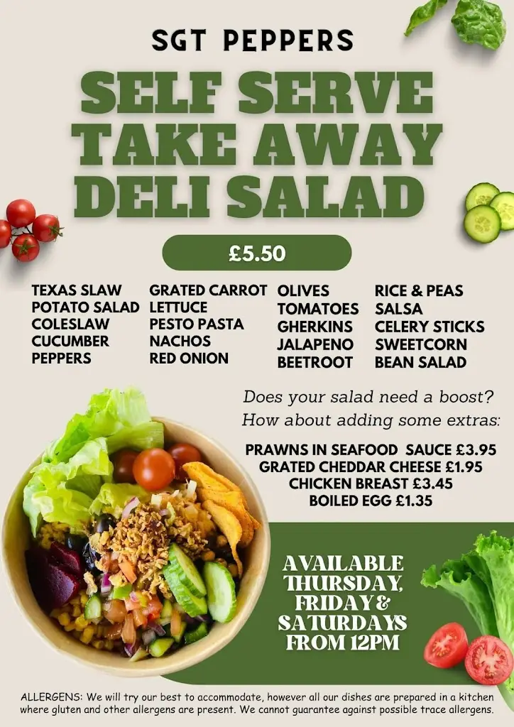 Menu_Sgt. Peppers Restaurant_Burnham-on-Crouch_immagine_2