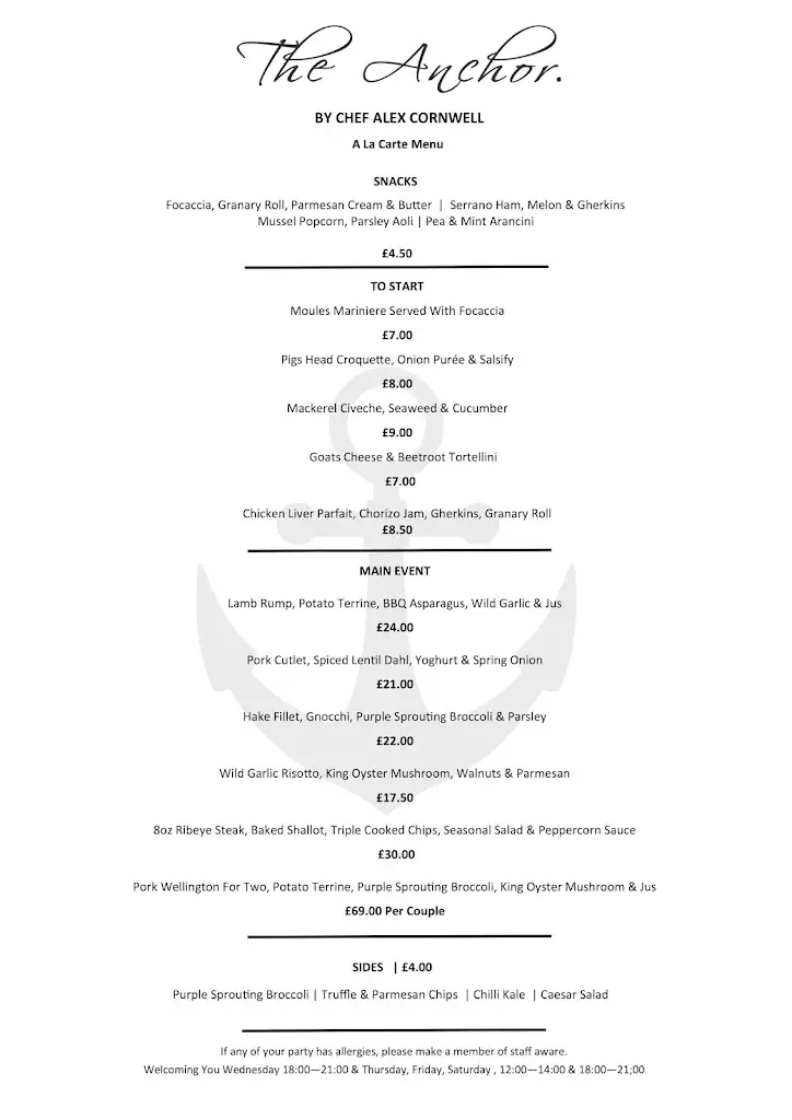 Menu_The Anchor_Burwell_image_3