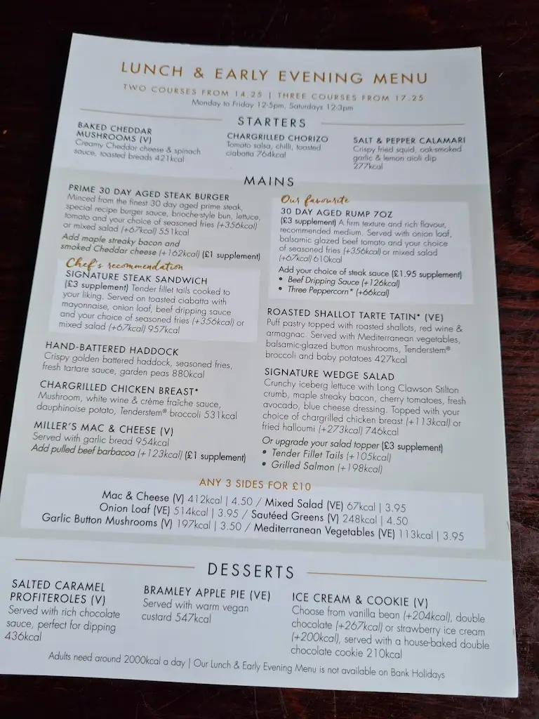 Menu_Miller & Carter Southampton_Bursledon_image_1