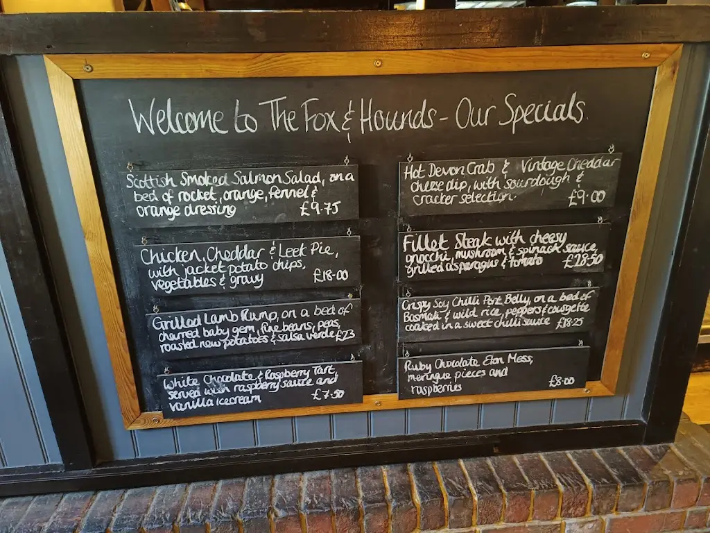 Menu_Fox & Hounds_Bursledon_image_3