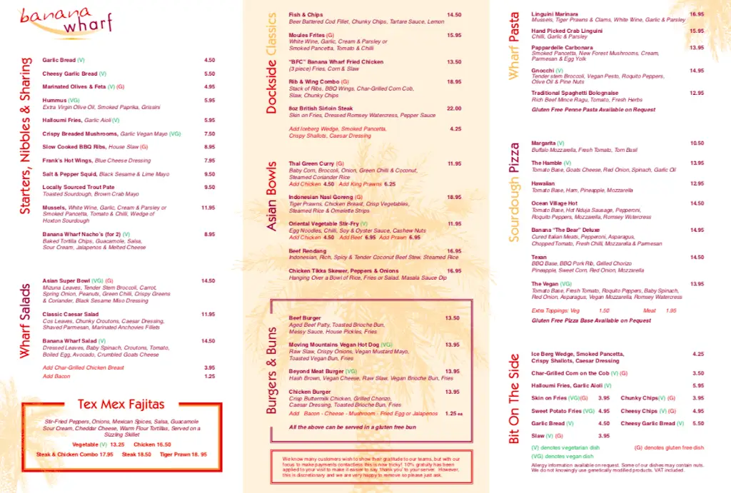 Menu_Banana Wharf Hamble_Bursledon_image_4