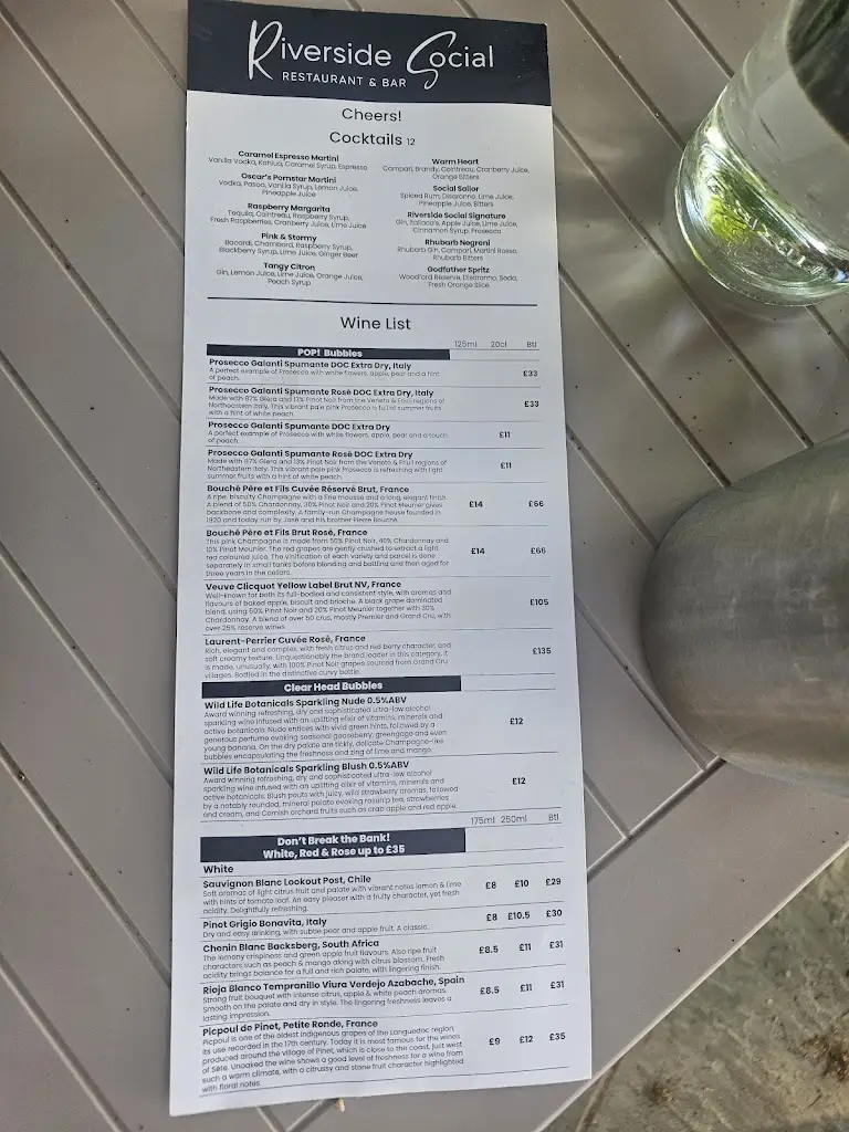 Menu_Riverside Social_Bursledon_imagen_1