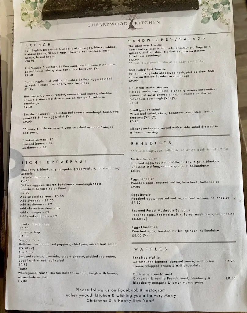 Menu_Cherrywood Kitchen_Bursledon_image_1