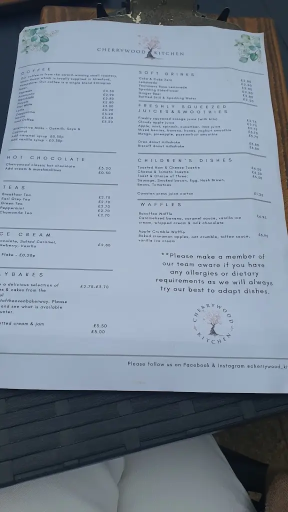 Menu_Cherrywood Kitchen_Bursledon_image_4