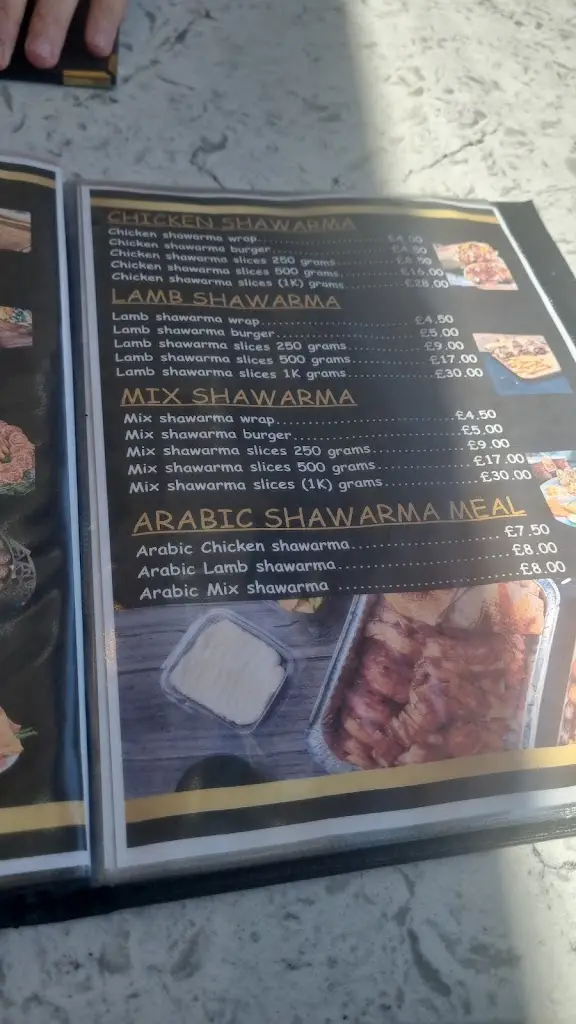 Menu_Damascus Palace_Burngreave_image_1