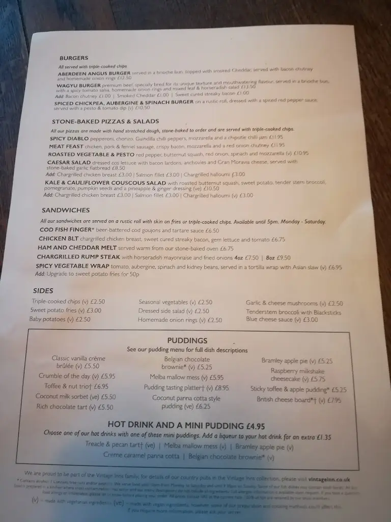 Menu_The Red Lion_Alvechurch_image_4