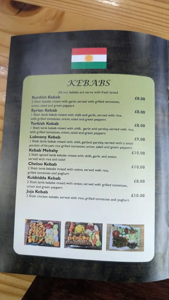 Menu_Kurdistan Restaurant_Burngreave_image_2