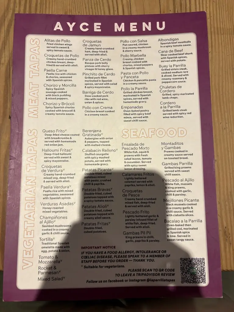 Menu_La Parrilla Tapas Bar & Grill_Burngreave_image_4