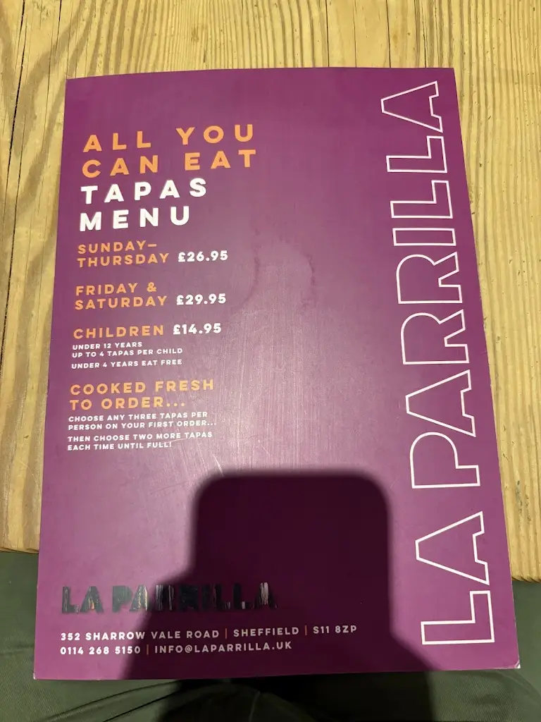 Richard O'Brien_La Parrilla Tapas Bar & Grill_Burngreave_review