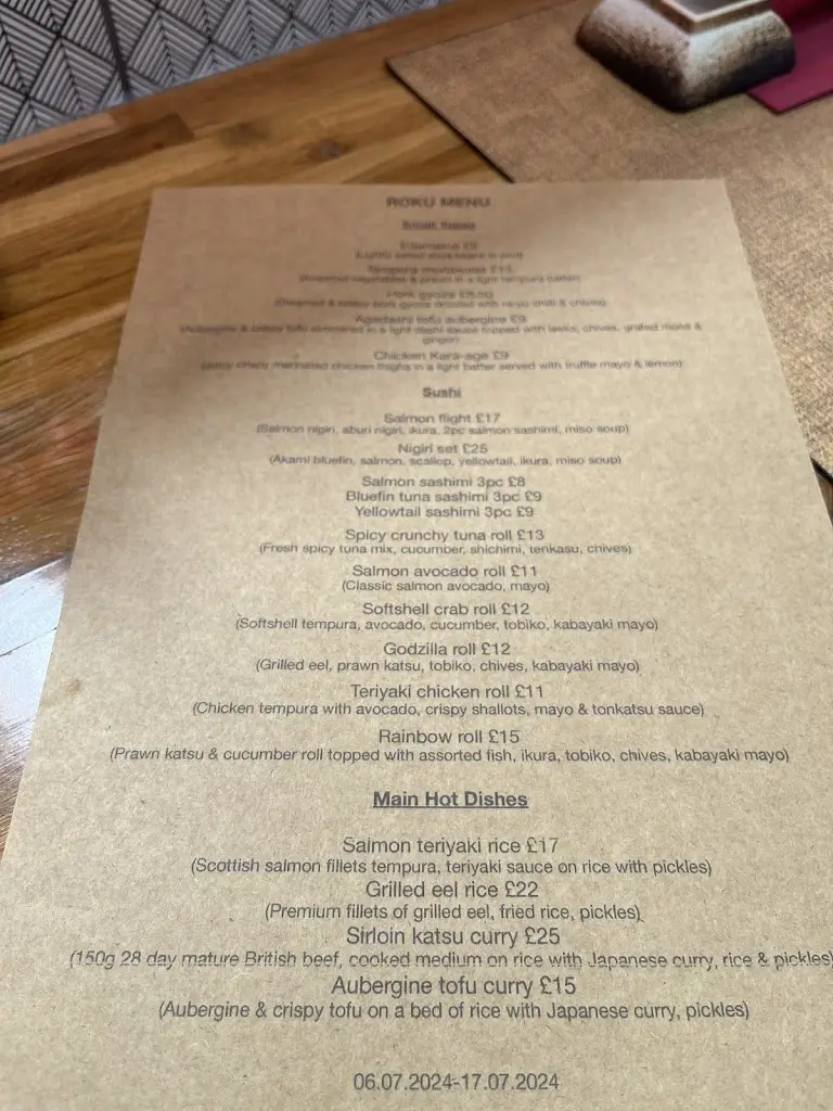 Menu_Roku Japanese Restaurant Sheffield_Burngreave_image_3