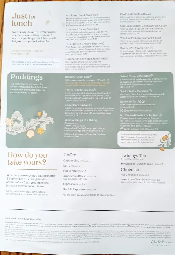 Menu_Peacock Inn_Alvechurch_image_3