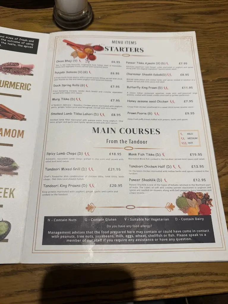 Menu_Sir John Barleycorn_Cadnam_image_4